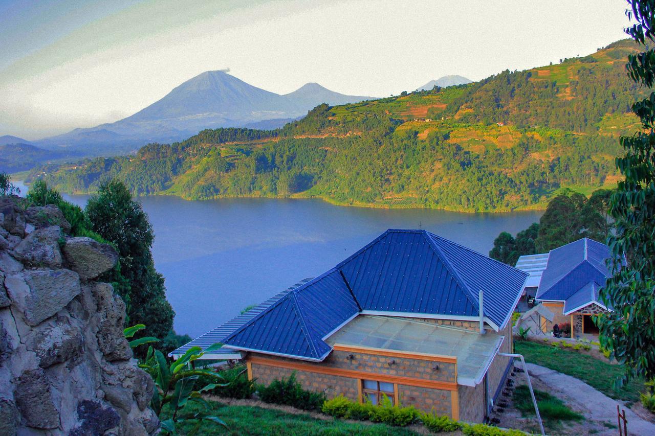 Lake Mulehe Gorilla Lodge キソロ エクステリア 写真